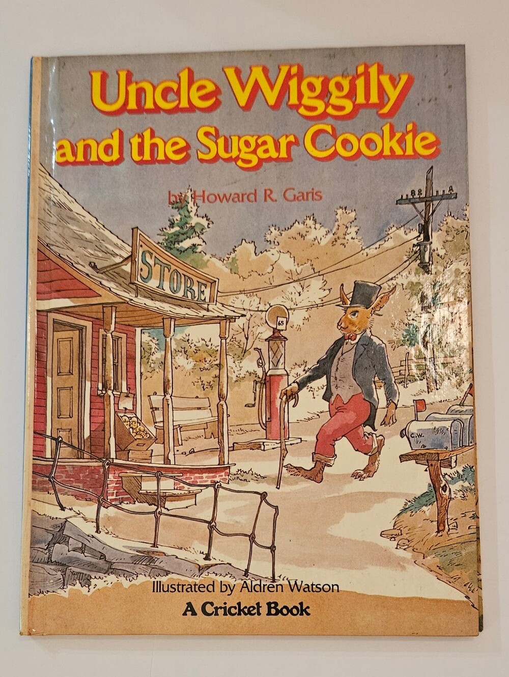 Uncle Wiggily and the Sugar Cookie HC (1977) Garis/Watson Illustrated Age 4-8